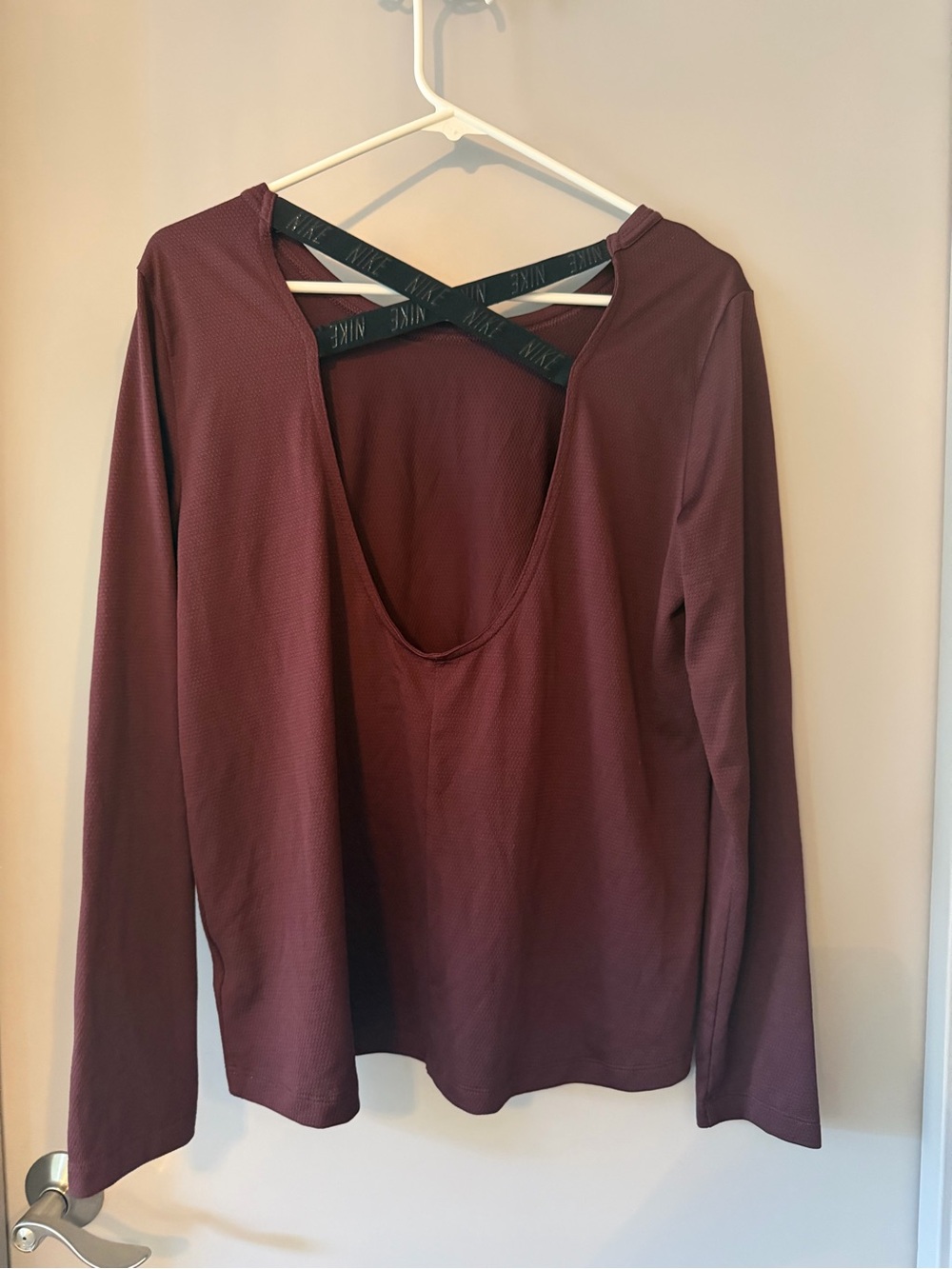 Nike Dri-Fit Cross-back Long Sleeve